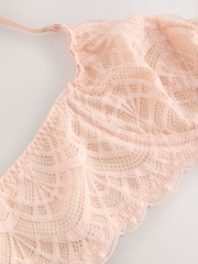 杏黃色 - 蕾絲內衣 - 圖片 7/8