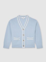 Reiss Eloise Tipped Cardigan - صورة 2 من 5