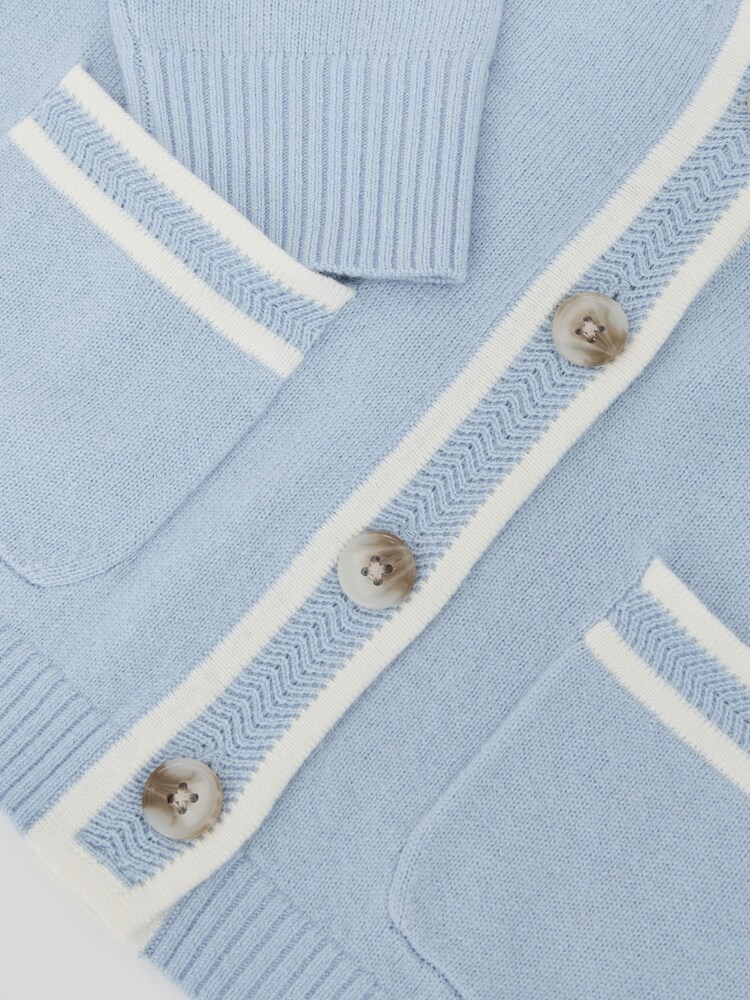 Reiss Eloise Tipped Cardigan - صورة 5 من 5 Reiss Eloise Tipped Cardigan - صورة 5 من 5