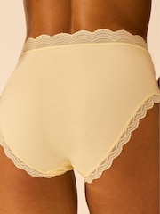 Stripe & Stare Purple High Rise Briefs 4 Pack - Image 3 of 6