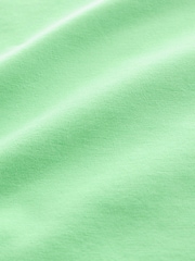 روشن سبز - چھوٹی بازو والی سادہ ٹی شرٹ (3ماہ-7سال) - تصویر 4 از 4