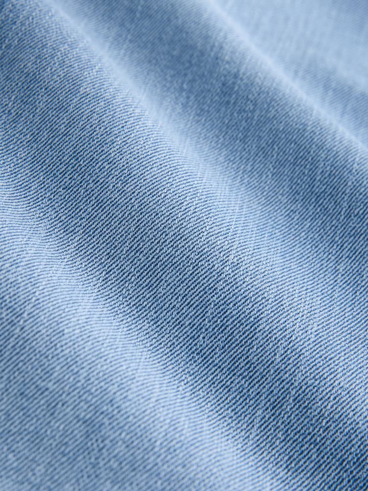 Light Blue Denim Straight Fit Jeans - Image 11 of 11