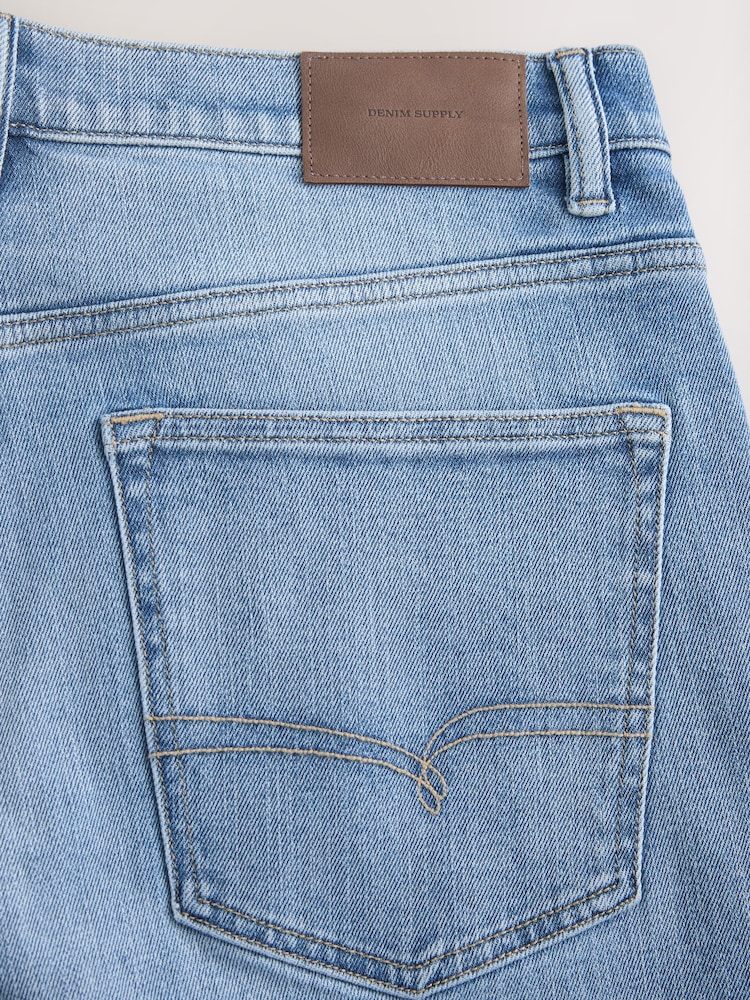 دنيم أزرق فاتح - قياس مستقيم - جينز - صورة 5 من 5