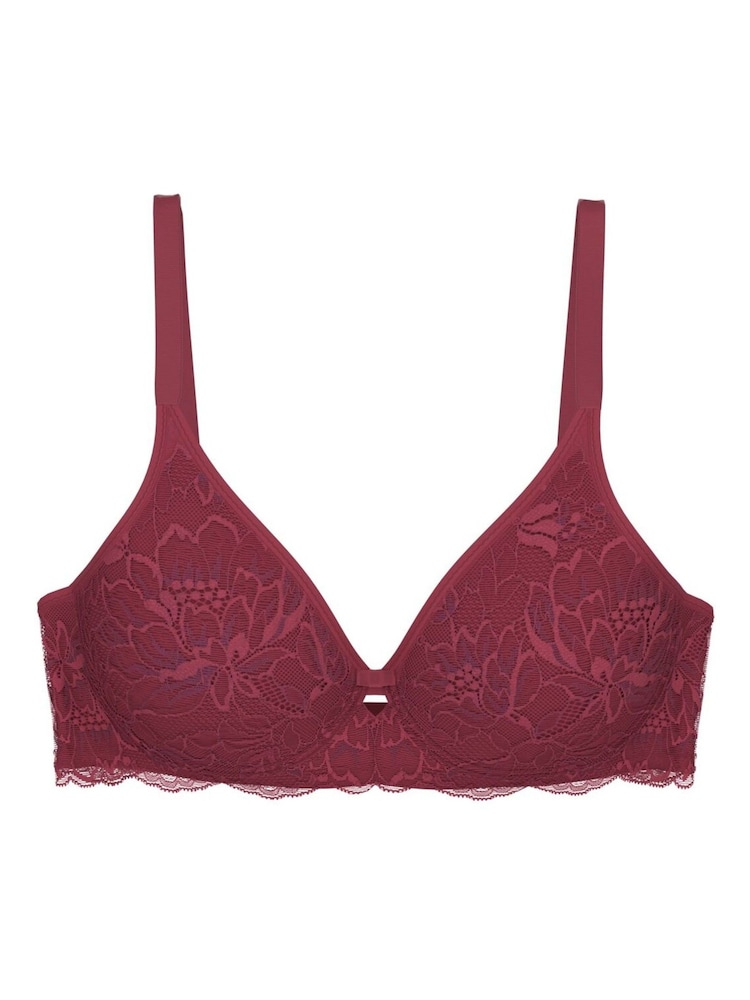 Triumph Red Amourette Charm - Non-Wired Minimizer Bra - Image 5 of 5 Triumph Red Amourette Charm - Non-Wired Minimizer Bra - Image 5 of 5