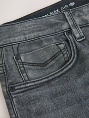 Grey - Motionflex Air Regular Tapered Fit Motionflex Jeans - Image 11 of 12