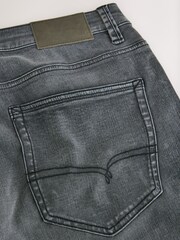 Grey - Motionflex Air Regular Tapered Fit Motionflex Jeans - Image 12 of 12