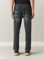 Grey - Motionflex Air Regular Tapered Fit Motionflex Jeans - Image 3 of 12