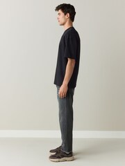 Grey - Motionflex Air Regular Tapered Fit Motionflex Jeans - Image 4 of 12
