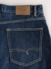 Dark Blue Baggy Fit Jeans - Image 11 of 11