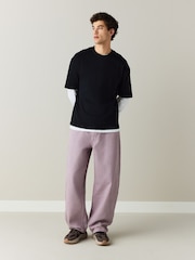 Flieder-Violett - Balloon Fit - Jeans - Bild 2 von 6