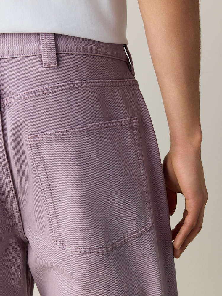 Flieder-Violett - Balloon Fit - Jeans - Bild 6 von 6