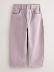 Lilac Purple Balloon Fit Jeans - Image 7 of 11