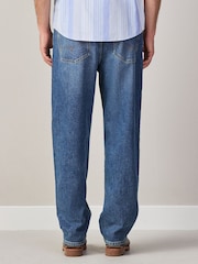 أزرق داكن - قياس انسيابي - جينز - صورة 2 من 6