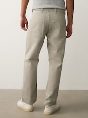 Chalk White Straight Fit Jeans - Image 3 of 10