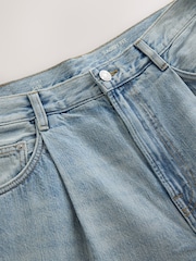 Light Blue Baggy Fit Lightweight Jeans - Image 9 of 11