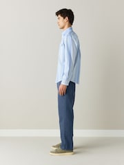 Blue Straight Fit Jeans - Image 4 of 11