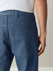 Blue Straight Fit Jeans - Image 5 of 11