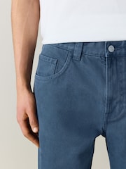 Blue Straight Fit Jeans - Image 6 of 11