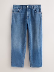 Mid Blue Baggy Fit Lightweight Jeans - Image 8 of 12