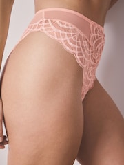 Apricot Lace Knickers 2 Pack - Image 4 of 4