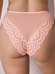 Apricot High Rise High Leg Lace Knickers 2 Pack - Image 5 of 9