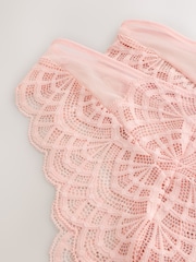 Apricot High Rise High Leg Lace Knickers 2 Pack - Image 9 of 9