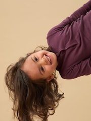 MORI Purple Supersoft Ribbed Pyjamas Set - Image 4 of 6