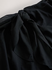 Black Maxi Length Sarong - Image 5 of 6