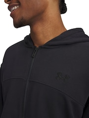 Under Armour Black Rival Lightweight Full-Zip Hoodies - Image 3 of 3