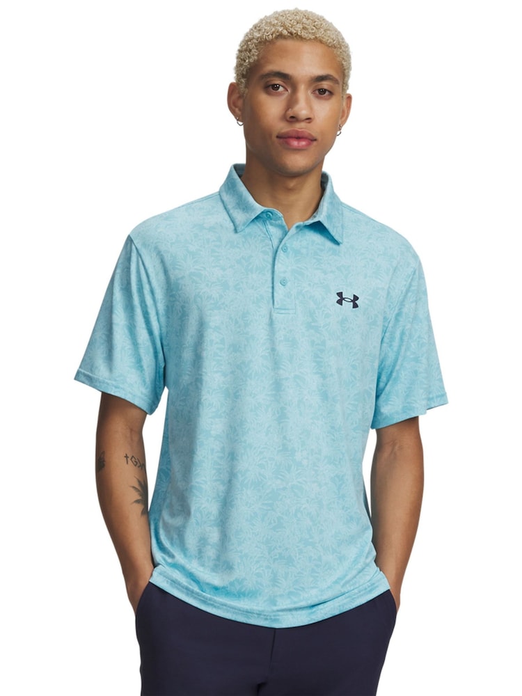 Under Armour-sluttspill 3.0 Trykt poloskjorte - Bilde 1 av 3