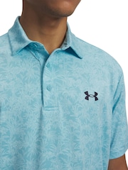 Under Armour-sluttspill 3.0 Trykt poloskjorte - Bilde 3 av 3
