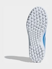 adidas Light Blue Predator Club Turf Kids Football Boots - Image 2 of 10