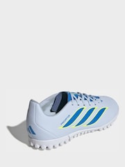 adidas Light Blue Predator Club Turf Kids Football Boots - Image 5 of 10