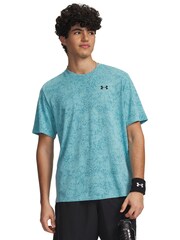 Under Armour Light Blue Tech Short Sleeve Crew T-shirt - Image 1 of 3