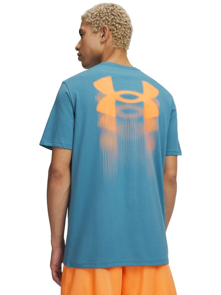 Under Armour Blue Blur Logo Short Sleeve T-Shirt - Image 2 of 3