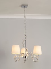 Searchlight Chrome Orla Ceiling Light - Image 1 of 4