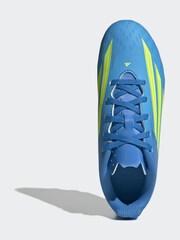 adidas Bright Blue F50 Club Firm Ground Multi Football Boots - Image 6 of 9
