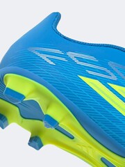 adidas Bright Blue F50 Club Firm Ground Multi Football Boots - Image 8 of 9