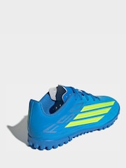 adidas Bright Blue Kids F50 Club Turf Football Trainers - Image 2 of 10