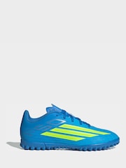 adidas Bright Blue Kids F50 Club Turf Football Trainers - Image 3 of 10