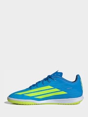 adidas Bright Blue F50 Club Indoor Kids Football Trainers - Image 3 of 9