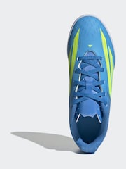 adidas Bright Blue F50 Club Indoor Kids Football Trainers - Image 5 of 9