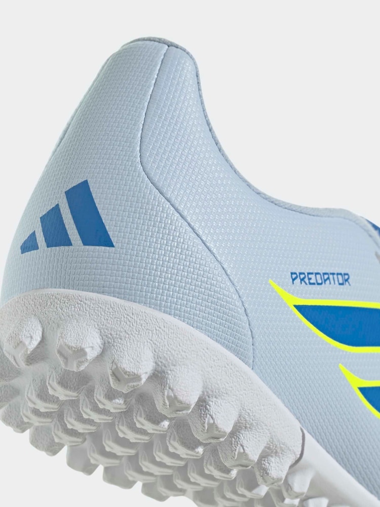 adidas Light Blue Predator Club Fold-Over Tongue Turf Football Kids Trainers - Image 10 of 10 adidas Light Blue Predator Club Fold-Over Tongue Turf Football Kids Trainers - Image 10 of 10