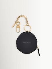Marc Jacobs Black The Cookie Pouch Charm KeyRing - Image 2 of 4