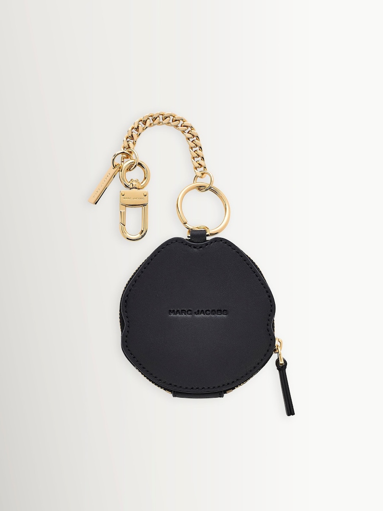 Marc Jacobs Black The Cookie Pouch Charm KeyRing - Image 2 of 4
