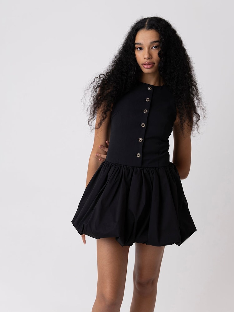 Amy Lynn Aimee Tailored Mini Puffball Dress - Imagem 2 de 4