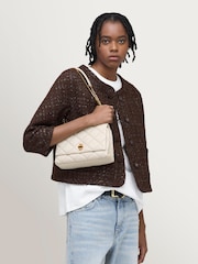 Marc Jacobs White The Slim Dual Chain Shoulder Bag - Image 2 of 6