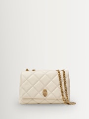 Marc Jacobs White The Slim Dual Chain Shoulder Bag - Image 3 of 6