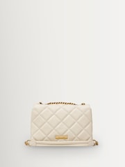Marc Jacobs White The Slim Dual Chain Shoulder Bag - Image 4 of 6