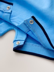 Baker by Ted Baker Blue Romper and Hat Set - Imaginea 5 din 7